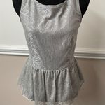 New York And Company  Grey Lace Blouse Photo 0