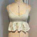 PacSun  Flare Green Crop Top Size Medium Photo 0