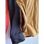 Nike running dri fit sweatshirt size Medium . Mustard, Orange And Navy Blue Photo 3