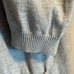 Talbots  Womens Sweater XL Solid Gray Tunic Pockets Slits Long Sleeve‎ Top Shirt Photo 3