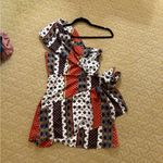 House of Harlow Printed One Shoulder Dress Blue Size M Photo 3