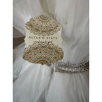 Altard State Gemma Tulle Dress With Rhinestone Waist Mini Dress Size M NWT White Size M Photo 6