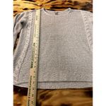 Chico's  Sweater Women 1 Tan/Cream Pullover Rib Knit Business Career Casual Office Photo 2