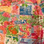 Lilly Pulitzer  Shorts, Bright Design Stamp Design with States, Size 2 Photo 6