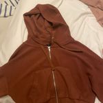 Forever 21 cute brown zip up jacket Photo 0