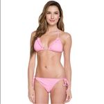 Lilly Pulitzer  Sandi String Pretty Pink Polka‎ Dot Bikini Top Size XS Photo 9