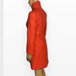 J.Crew  Petite Wool Blend Coral/Pink Lady Day Coat - Stand Collar - Size 0P Photo 2