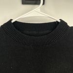 Daily Ritual Womens Knit Sweater M Black Long Sleeve Pullover Preppy Casual Size M Photo 1
