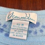 Puppy Dog Paw Print Fleece Pajama Top Size M Photo 2