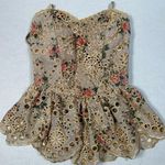 VICI NEW  Floral Peplum Top size small Photo 0