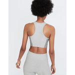 Outdoor Voices  Gray Athena Crop Top Athletic Workout Size S Photo 3