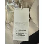 Badgley Mischka Champagne Satin
Strapless Gown with Black Waistband
Sz 12 (NWT) Photo 4