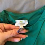 Live in the Moment Green Top  Photo 1