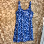 Columbia PFG Freezer Blue and White Floral Dress Photo 3