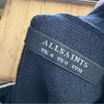 ALL SAINTS Wool Wrap Drina Striped Cardigan Size 0 Photo 5