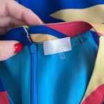 Ecru  Multi Color Halter Neck Top Photo 2