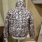 Gianni Bini GB women's puffer jacket leopard print size M NWT Photo 3