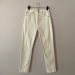 AGOLDE White Nico High Rise Jeans Button Fly Skinny High Waist Women's size 26 Photo 1