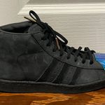 Adidas Pro Model Suede Superstar Metal Toe Midtop Sneakers Shoes Black Size 6.5 Photo 5