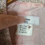Vertigo Paris  Pink Tweed Blazer Size Medium Photo 3