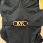 Michael Kors  One-Piece Swimsuit navy with belt Photo 3