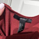 Forever 21 Dark red long sleeve bodysuit Photo 1