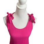 Lovers + Friends  Grommie Maxi Dress Bright Pink Size Small Beachy Boho Photo 7