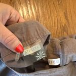 Athleta brown linen tie waist flounce skirt size 12 Photo 5