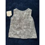 LT Lanting Bride White Sheered LS‎ Beaded Open Front Embroidered Tunic Sz Small Photo 3