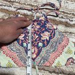 Billabong  Bikini Reversible Halter Top Floral Paisley​​ Photo 7