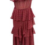 MISA Los Angeles Misa Los‎ Angeles Lina Dress Midi Maxi Off the Shoulder Pink Orange Size XS Photo 5