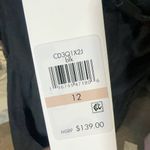 Calvin Klein black silky lightweight button up dress jacket sleeveless pockets Photo 2