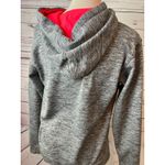 Under Armour Coldgear Storm Hoodie Sweatshirt Womens size Small Pullover Gray Photo 3