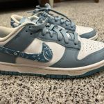 Nike  Dunk Paisley Low Blue Photo 0