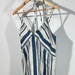 Universal Threads Universal Thread Blue & White Striped Cami Top (Size S) Photo 0