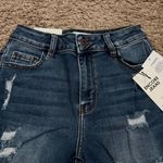 Encore jeans Medium Wash Distresed Bermuda Shorts Photo 7