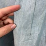 Vintage ACME light wash blue denim embroidered looney tunes button cotton shirt Size XL Photo 8