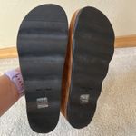 Free People  Womens Brown Wedge Slide Platform Sandals Size 38 US 7.5 Suede Boho Photo 8