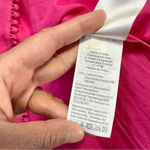 J.Crew  Flutter-Sleeve Crocheted Lace Top Embroidered Pink Barbie Size S Photo 10