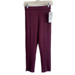 Zella Women's Sobo Ankle Cropped Pull On Purple Nectar Pants Small NWT Photo 1
