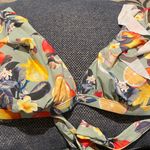 Kona Sol Women's Soft Ruffle Bralette Bikini Top - ™ Sage Green Photo 9