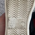 London Rebel Black & White Slip On Sneakers With Metal Trim | Size 37 US 7 Photo 6