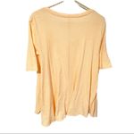 Free People  We The Free Medium Melrose Cotton Tee in Grapefruit Photo 5