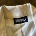 Casablanca Linen Blend Blazer Size 4 Photo 3
