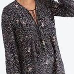 Madewell Printed Long Sleeve Mini Dress Size 2 Photo 0