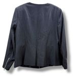 Calvin Klein  Zip Front Blazer Women's Size 14W Long Sleeve Structured Jacket Photo 1