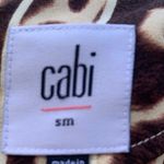 CAbi Ginger Leopard Print Sleeveless Cut Outs at Neckline Size Medium Photo 6