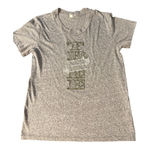 Bridge & Burn Gray Tree Hugger T Shirt Heather Gray Made in USA Size Medium Photo 0