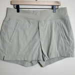 Athleta  trekkie north short 14 Tan Beige Gorpcore Outdoor Hiking Womens Active Photo 0