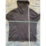 Zella Heathered Blue Gray Full Zip Hoodie Women's Large Photo 4